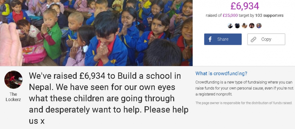Nepal School Build Fundraiser